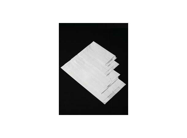 Papirpose hvit sidef 1/2kg 105/55x220mm (1000) 